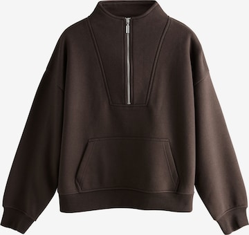 Next Bluzka sportowa w kolorze brązowy: przód