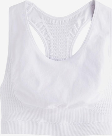 Bustieră Sutien de la Next pe alb: față