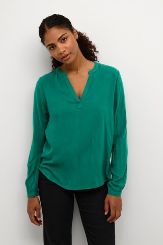 Kaffe Blouse 'KAcalinda' in Groen: voorkant