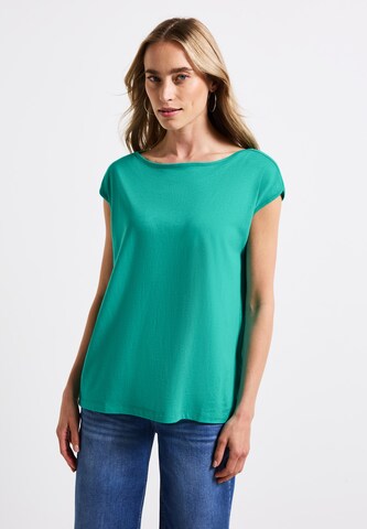STREET ONE Shirt in Grün: Vorderseite