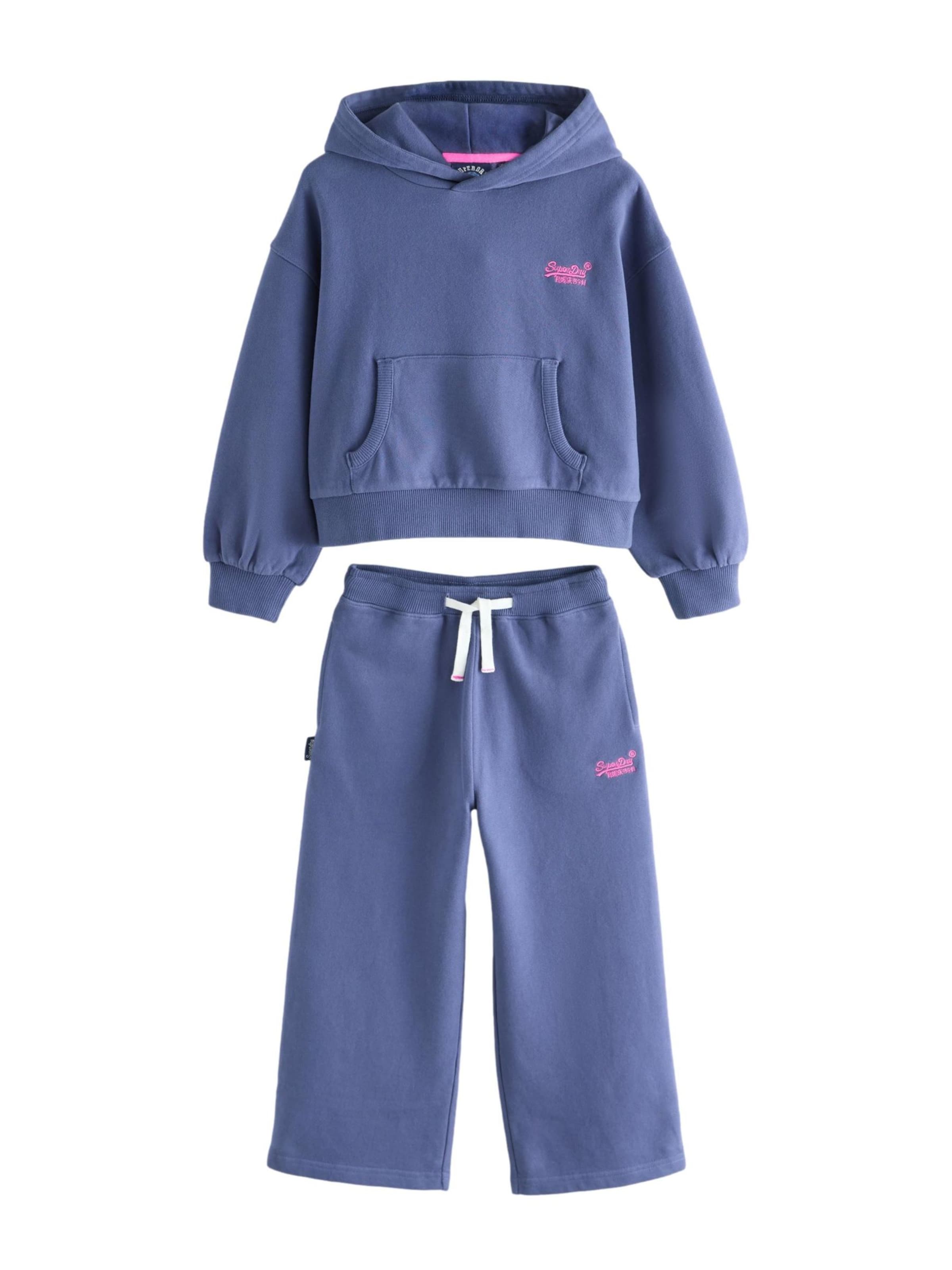 Superdry Joggingdragt i blå: forside