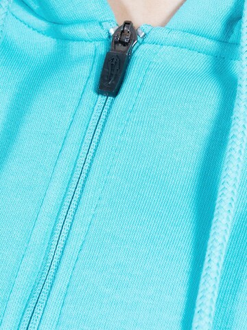 Smilodox Zip-Up Hoodie 'Rayna' in Blue