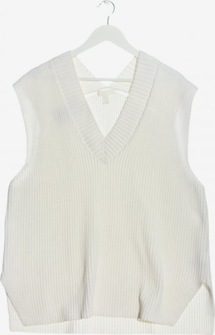 H&M Vest in L in White: front