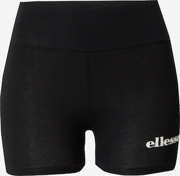 ELLESSE Skinny Trousers 'Sicilo' in Black: front