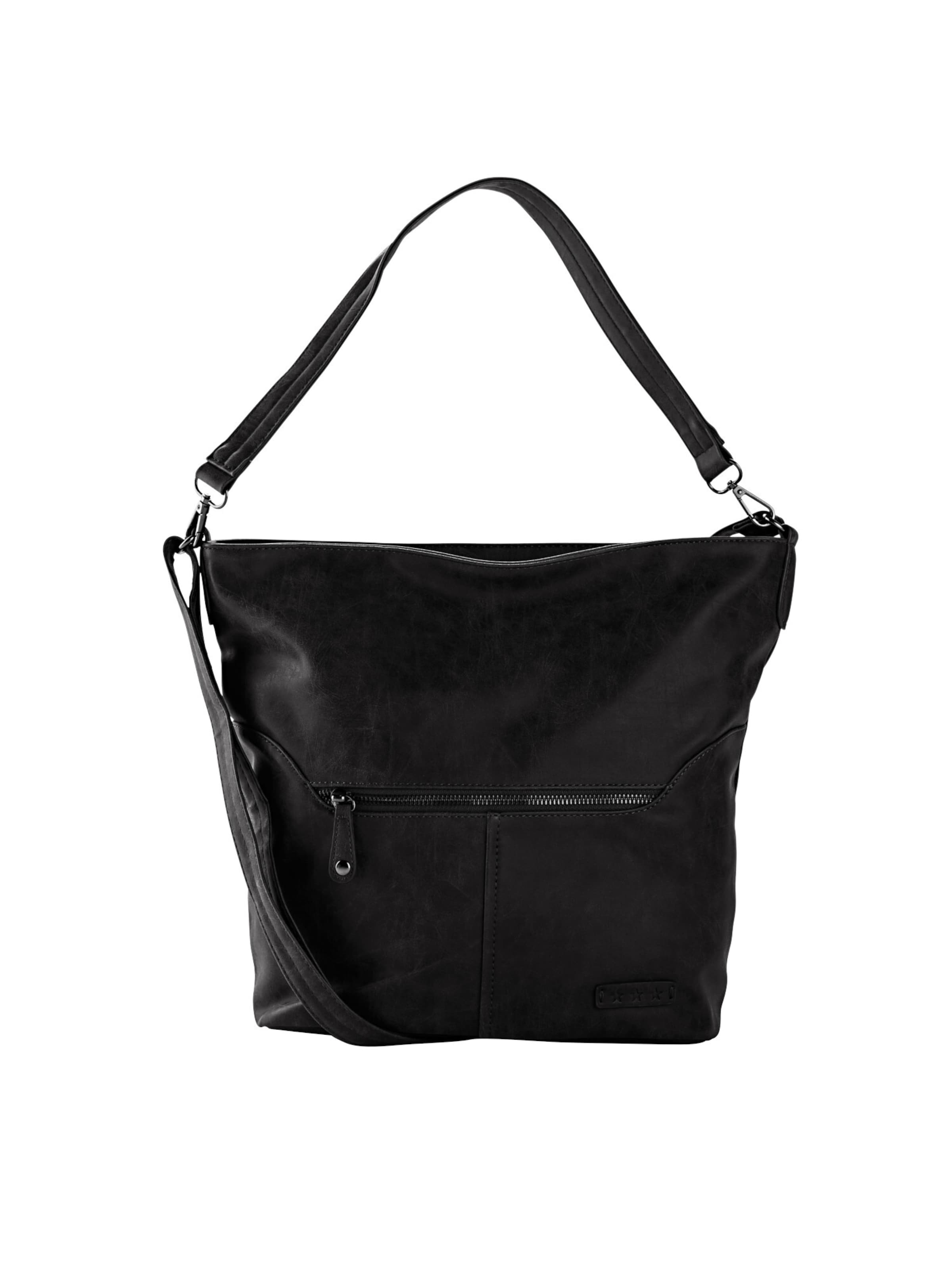 bonprix Handbag in Black: front