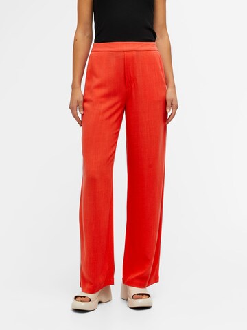 Loosefit Pantaloni 'Sanne Aline' di OBJECT in arancione: frontale