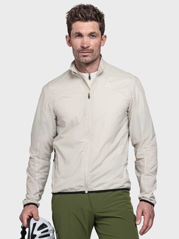 Schöffel Outdoor jacket ' Bike Jacket Style Cannobio MNS ' in White: front