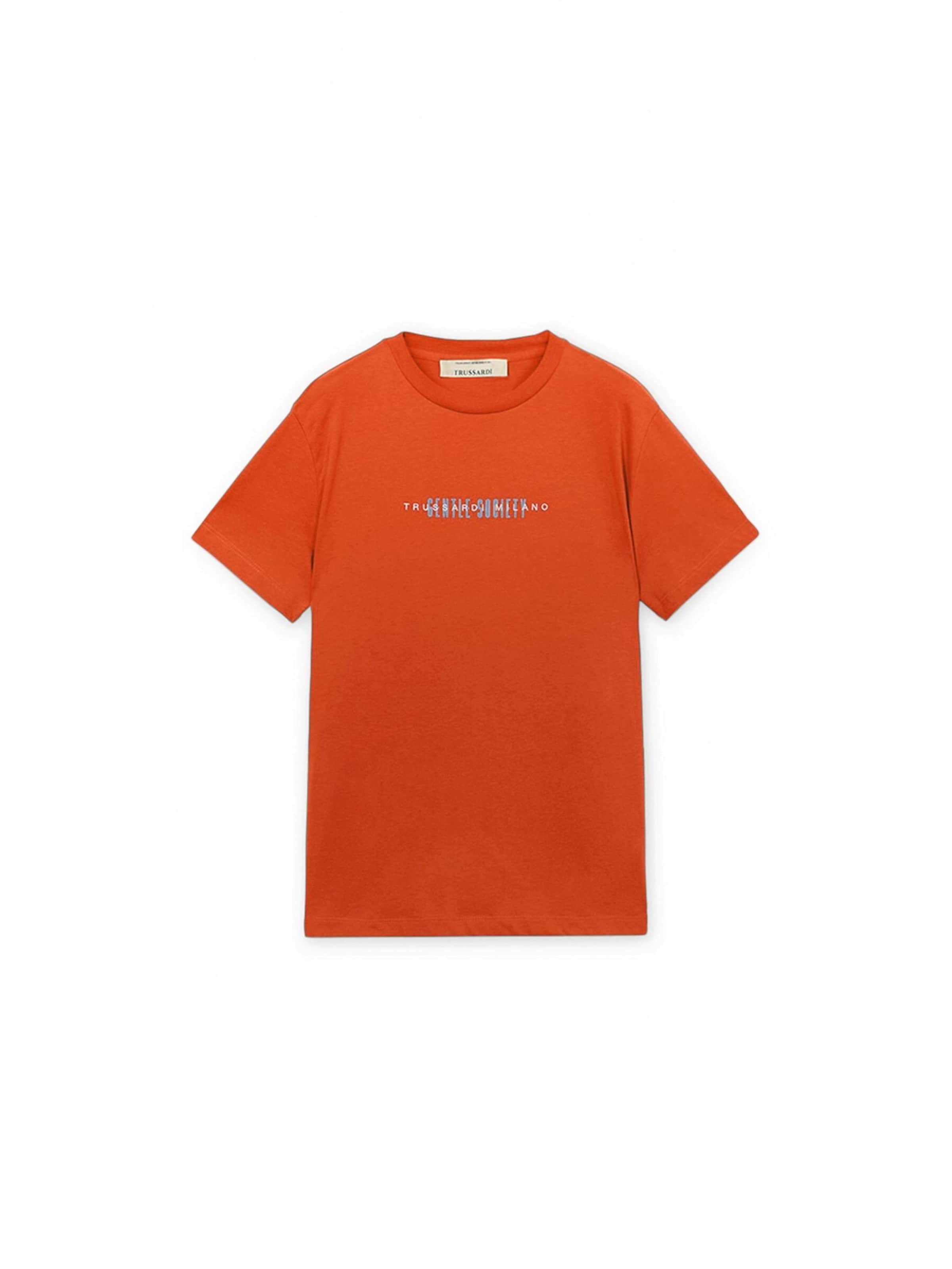 Maillot Trussardi en orange : devant