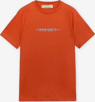 Maillot Trussardi en orange : devant