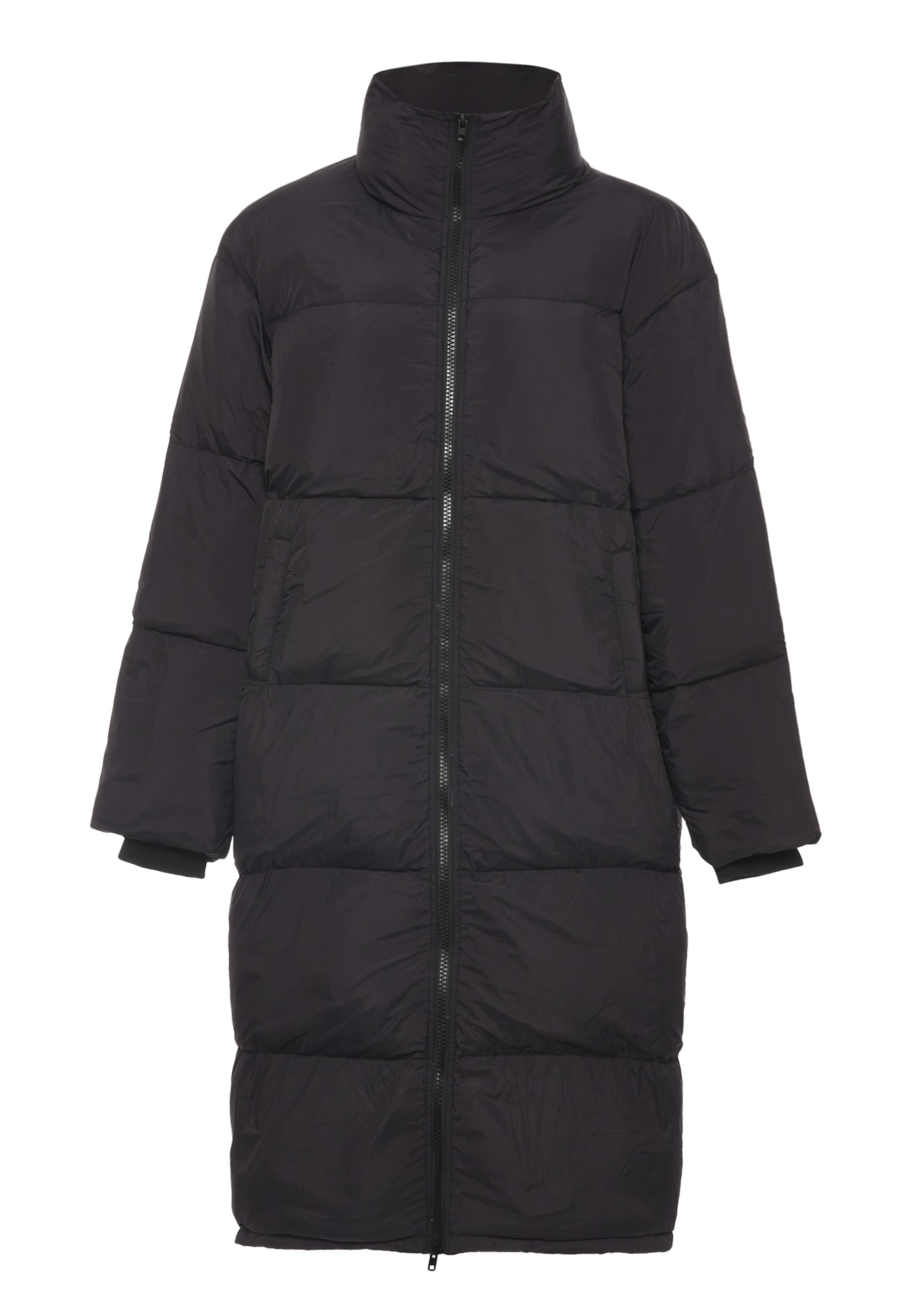 MYMO Winter coat in Black: front