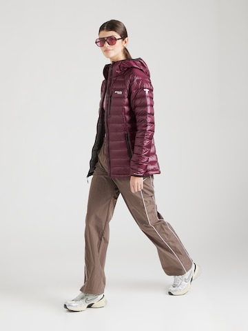 Giacca per outdoor 'Moonvista' di COLUMBIA in rosso