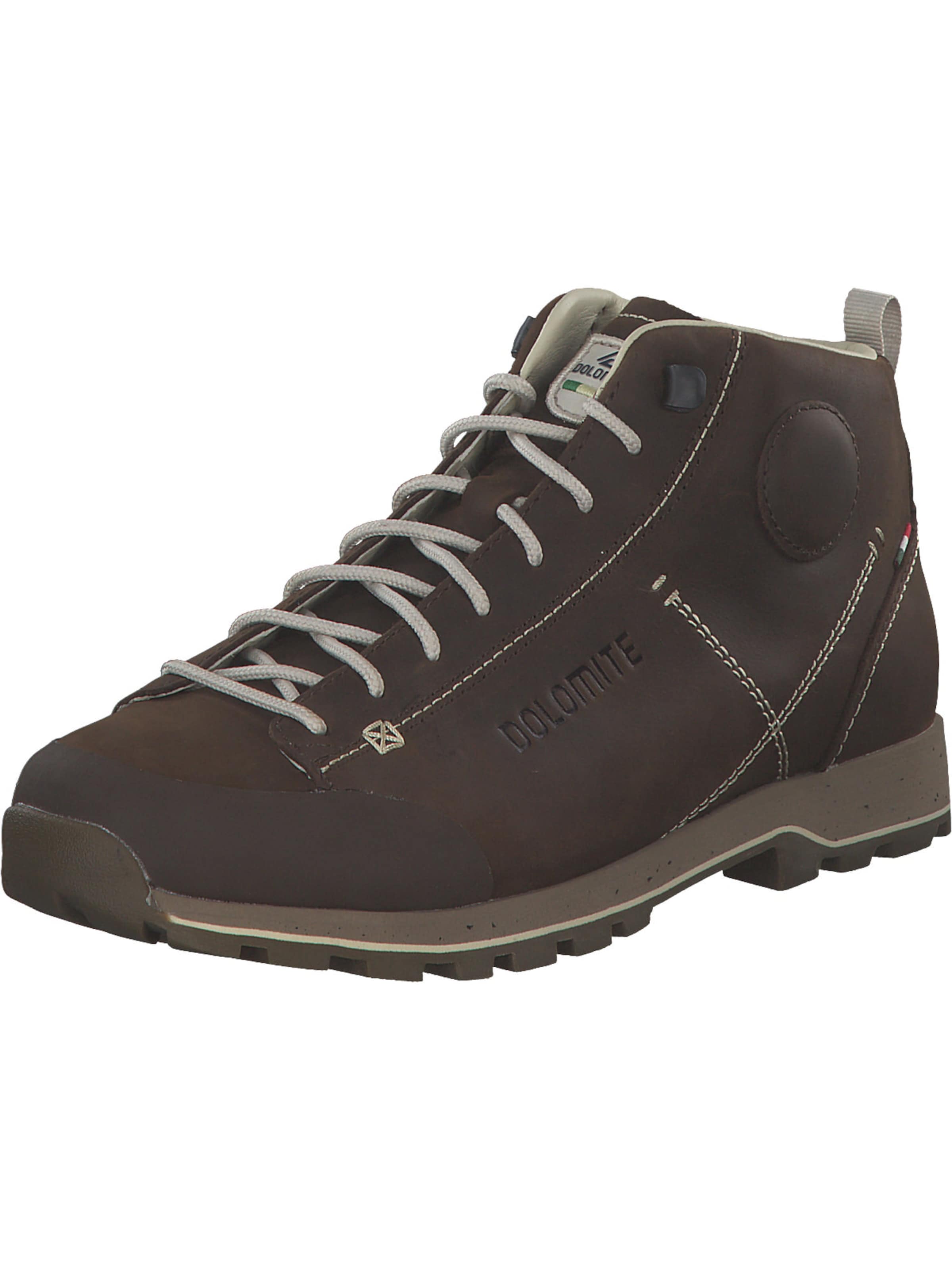 Dolomite Veterboots in Bruin: voorkant