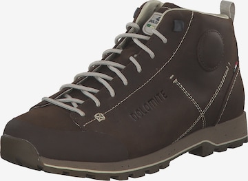 Bottines à lacets Dolomite en marron : devant