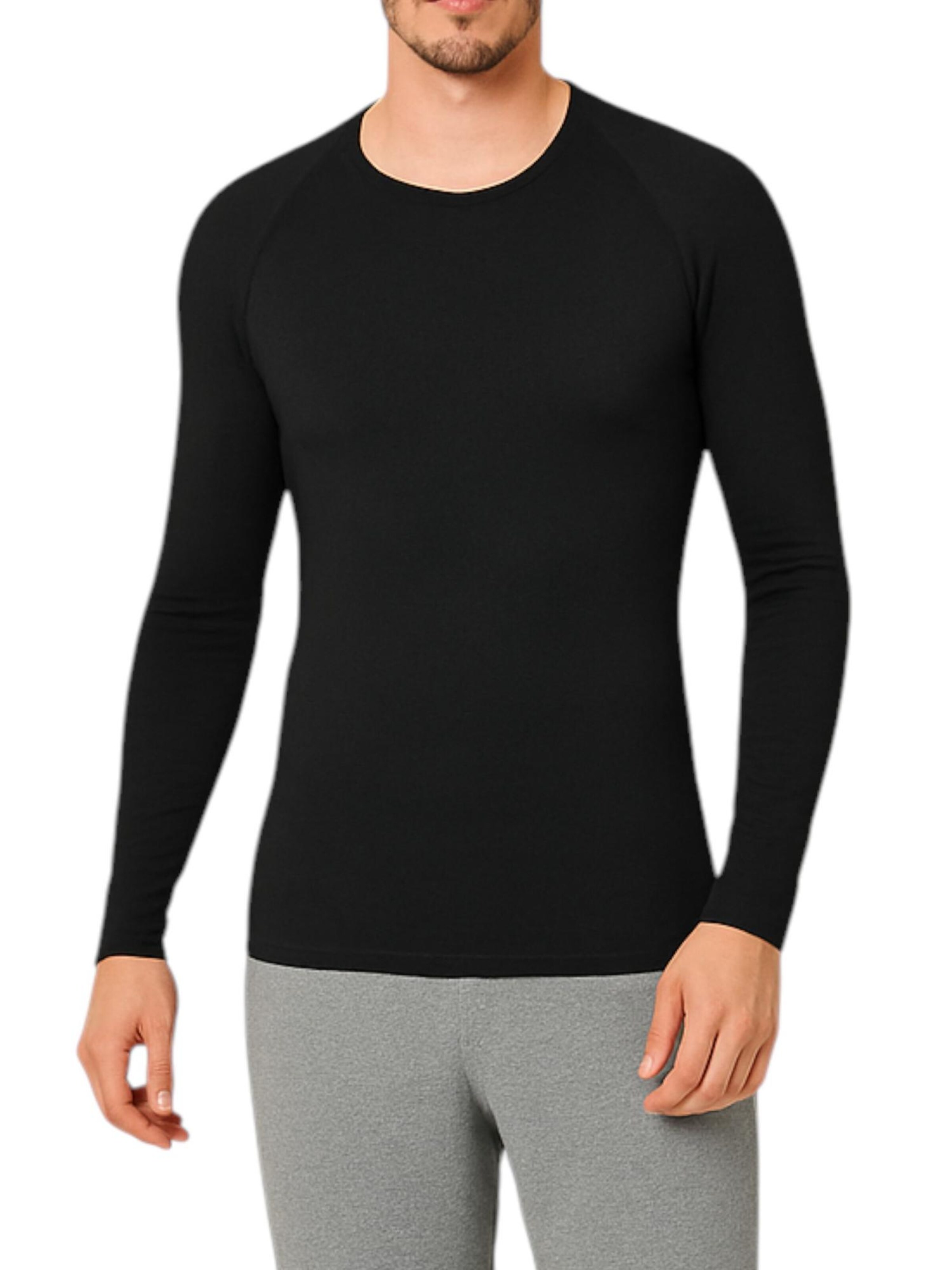 fashionshowcase - Camiseta térmica 'CoreTherm Active' en negro