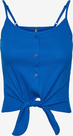 Top 'RUKA' di PIECES in blu: frontale