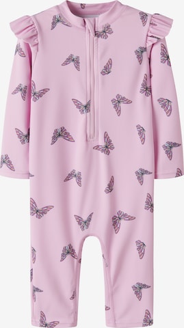 rožinė NAME IT UV apsauga 'NMFZIPPA': priekis