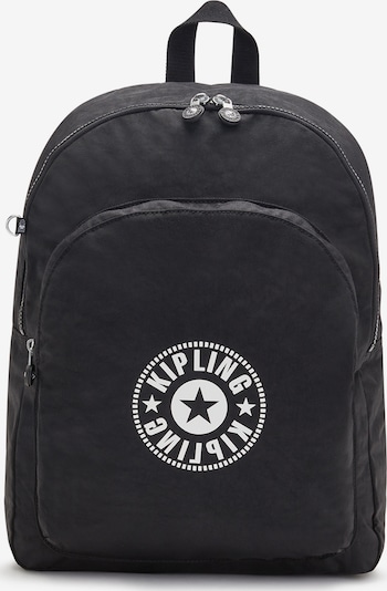 KIPLING Sac à dos 'Curtis' en noir / blanc, Vue avec produit