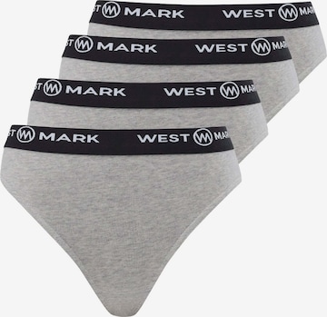 String di WESTMARK LONDON in grigio: frontale