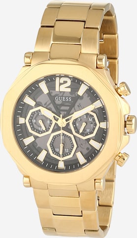 Orologio analogico 'EDGE' di GUESS in oro: frontale