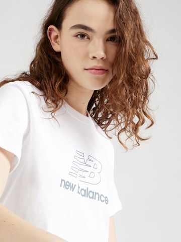 T-shirt new balance en blanc