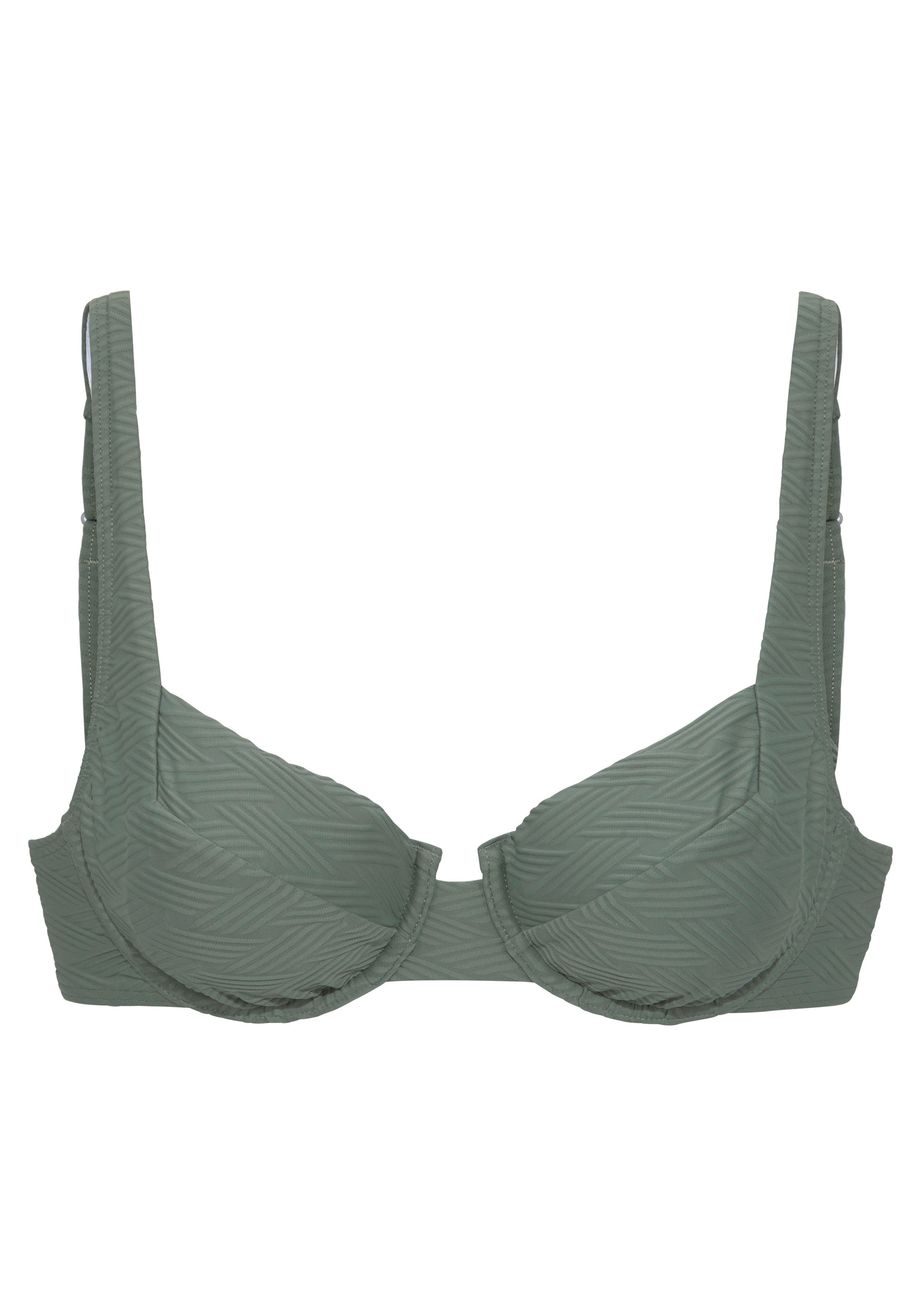 SUNSEEKER Τοπ μπικίνι σε πράσινο: μπροστά