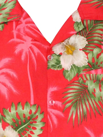 King Kameha Shirt 'Small Flower'‌‌‌‌‌‌‌‌ in Pink
