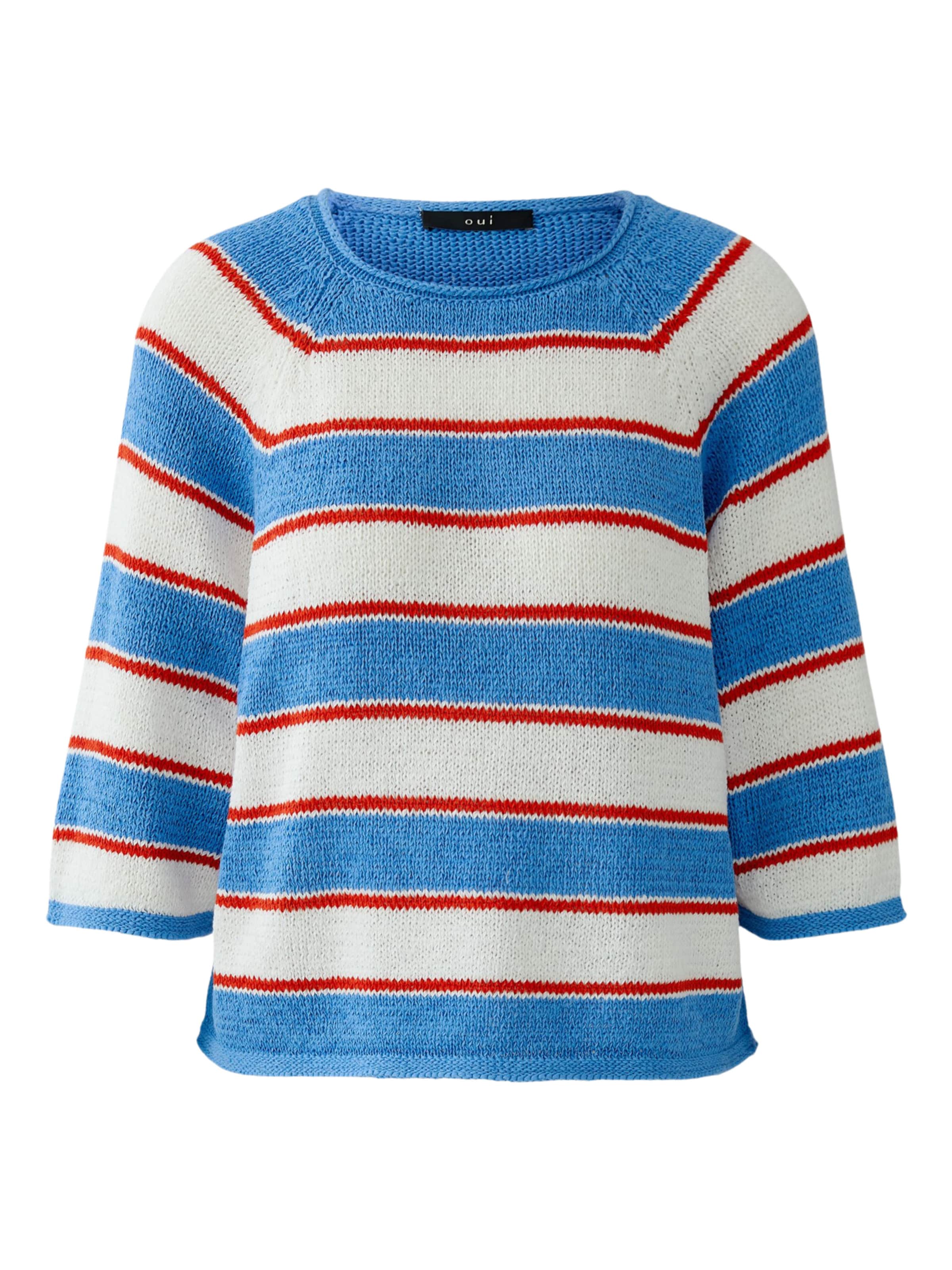 OUI Pullover in Blau: Vorderseite