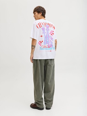 T-Shirt JACK & JONES en blanc