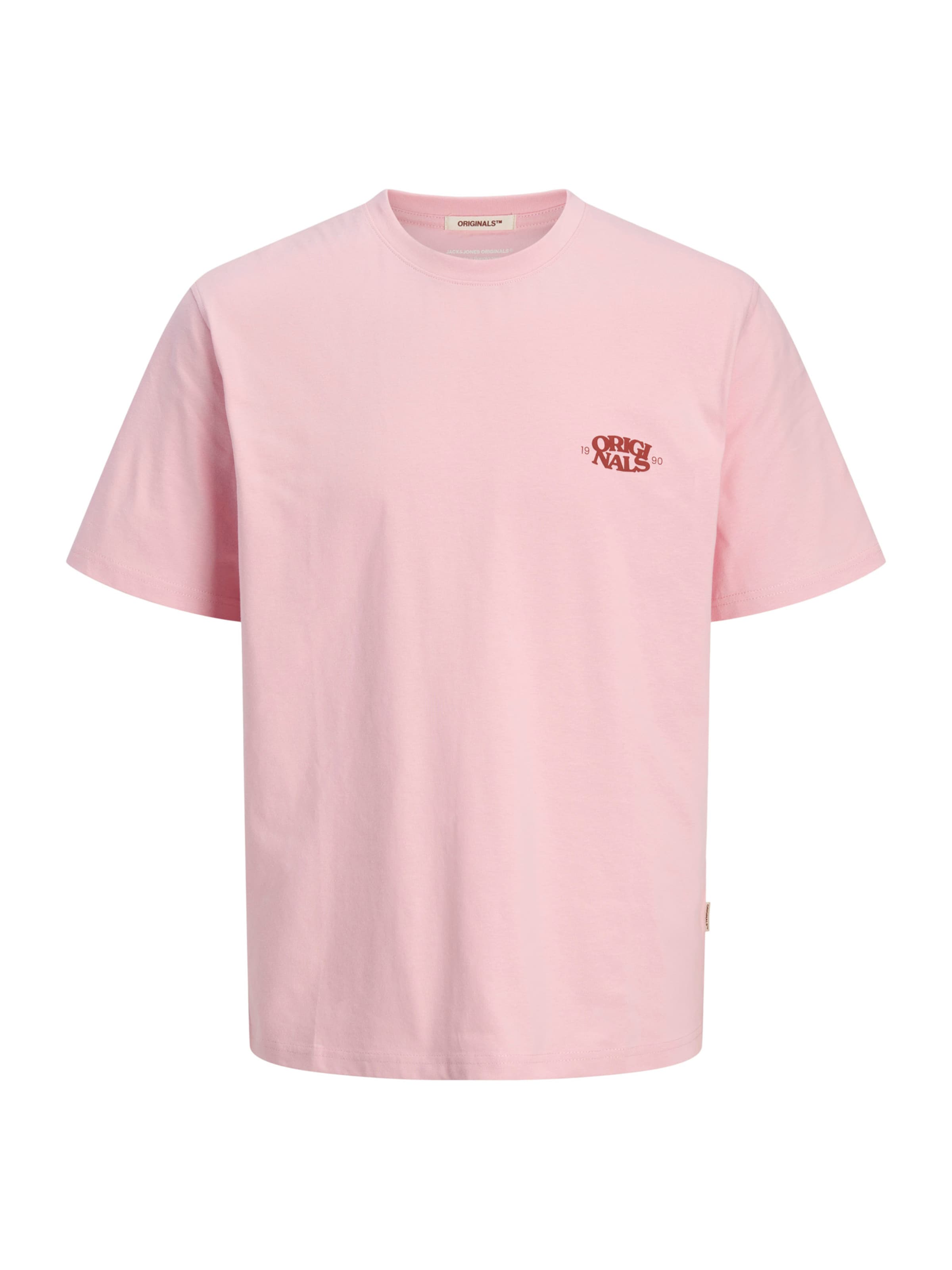 Jack & Jones Junior - Camiseta en rosa: frente