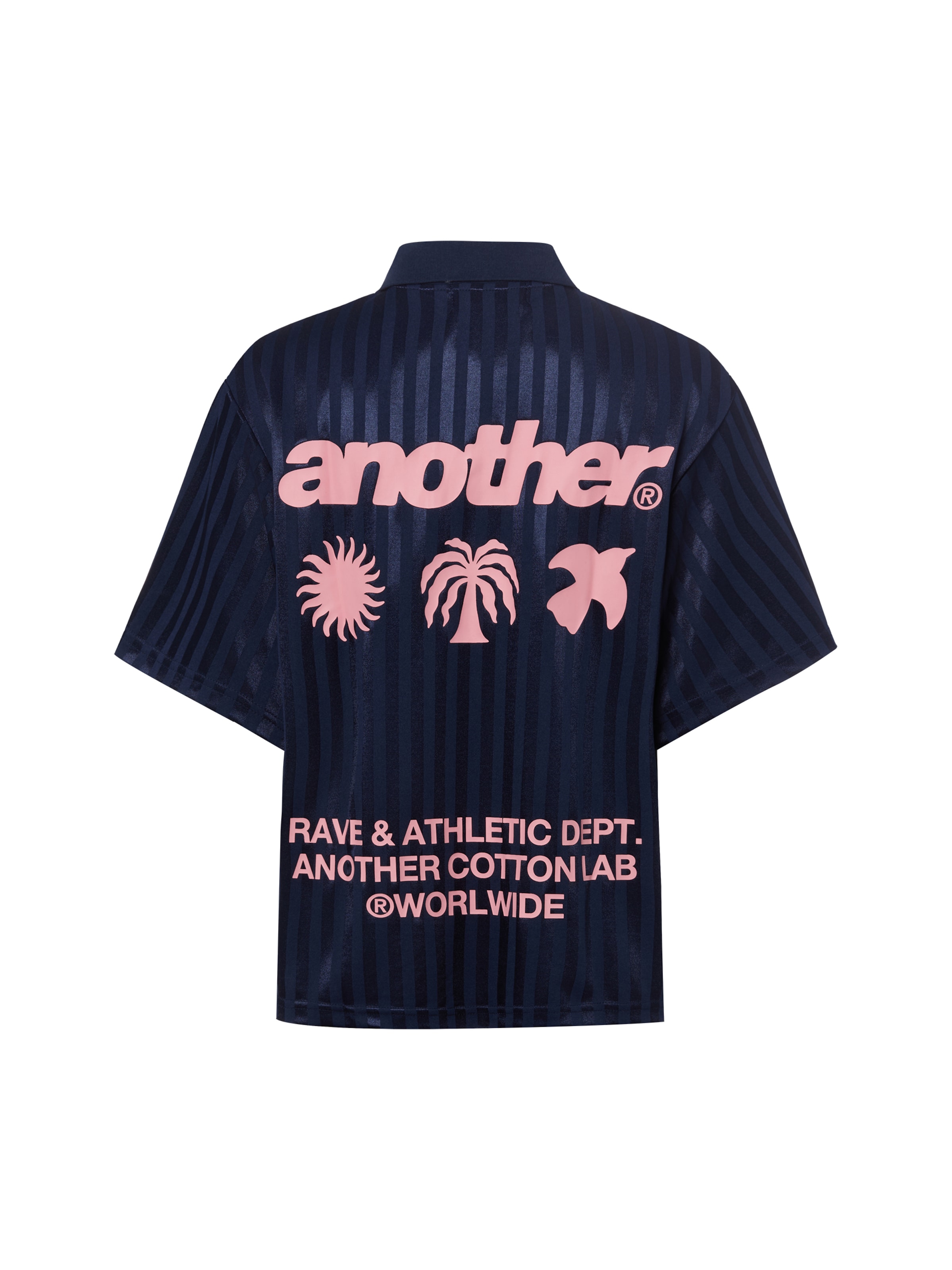 Another Cotton Lab Poloshirt 'Rave & Athletic Socc' in Blau