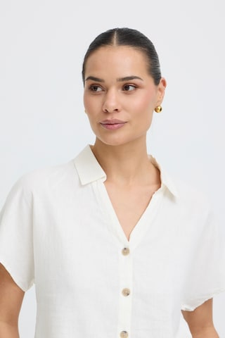 Chemisier 'BYFalakka' b.young en blanc