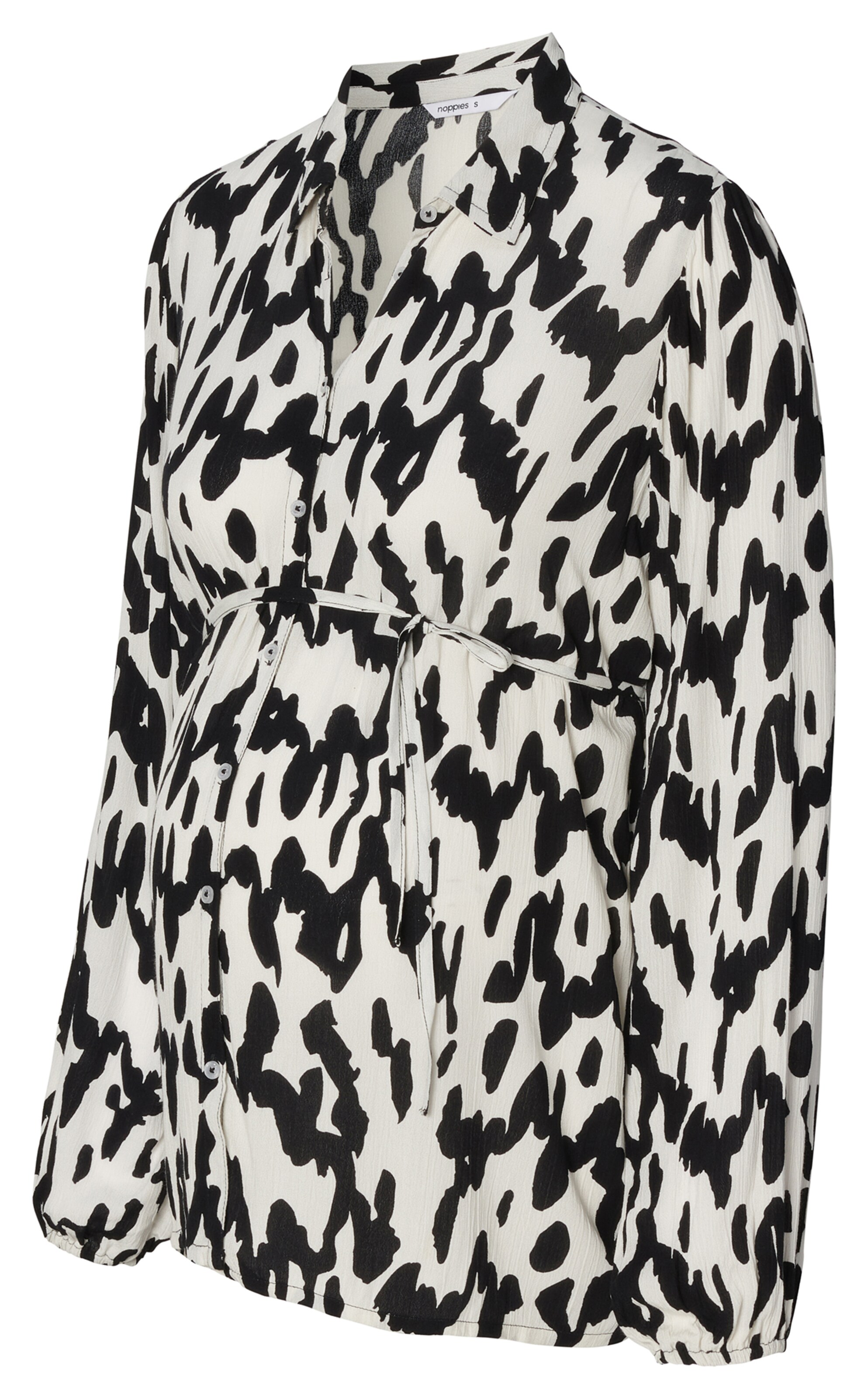 Noppies Blouse ' Esma ' in Zwart: voorkant