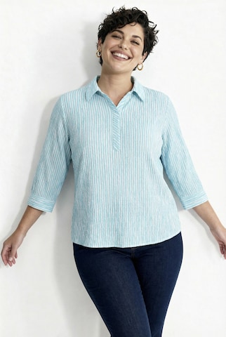 Ulla Popken Blouse in Blauw