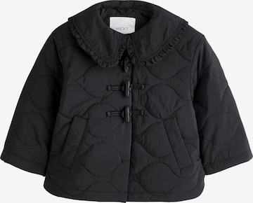 Next Välikausitakki värissä musta: etupuoli