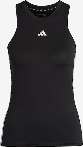 ADIDAS PERFORMANCE - Top desportivo 'Essentials' em preto: frente