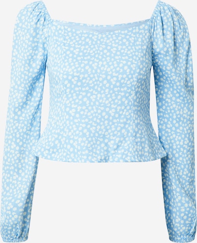 Daisy Street Chemisier 'OLIVIA' en bleu clair / blanc, Vue avec produit