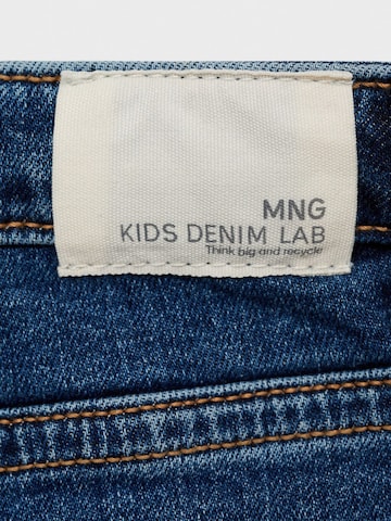 Skinny Jean MANGO KIDS en bleu