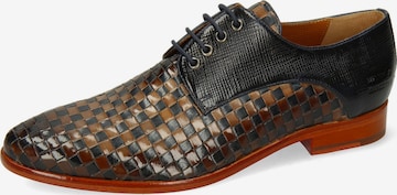 MELVIN & HAMILTON Lace-Up Shoes in Blue: front
