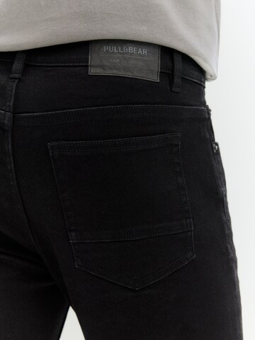Slimfit Jeans de la Pull&Bear pe negru