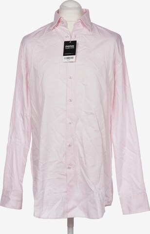 Jacques Britt Button Up Shirt in L in Pink: front