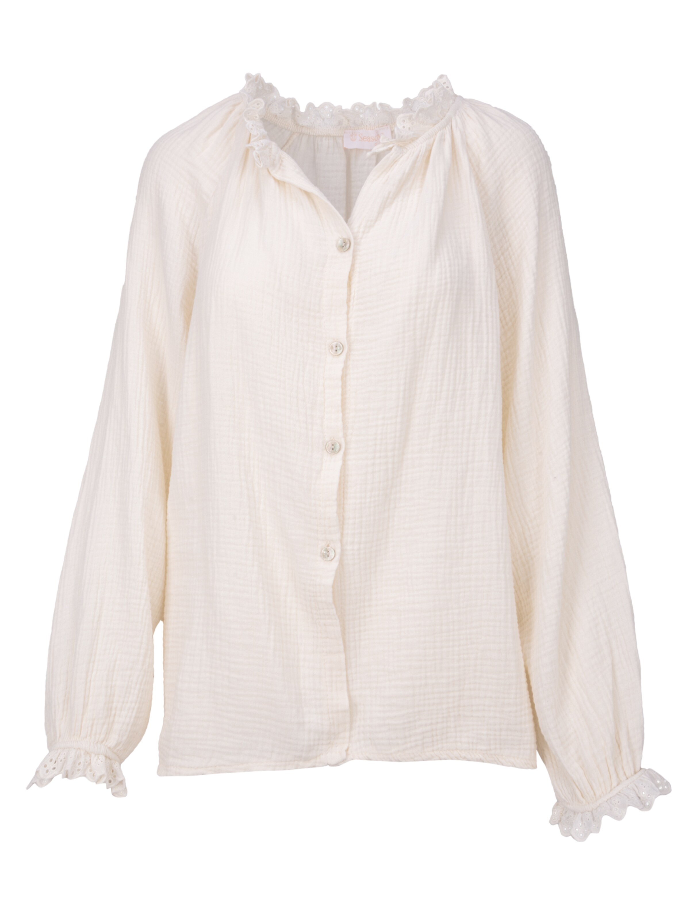 Seasons of April Blouse 'Emma' in Beige: voorkant