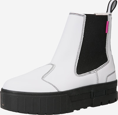 PUMA Chelsea Boots 'Mayze' en rouge / noir / blanc, Vue avec produit