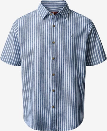 MCS Regular Fit Shirt ' MCBernard ' in Blau: Vorderseite