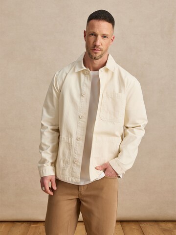 DAN FOX APPAREL Демисезонная куртка 'Jamie' в Белый: спереди