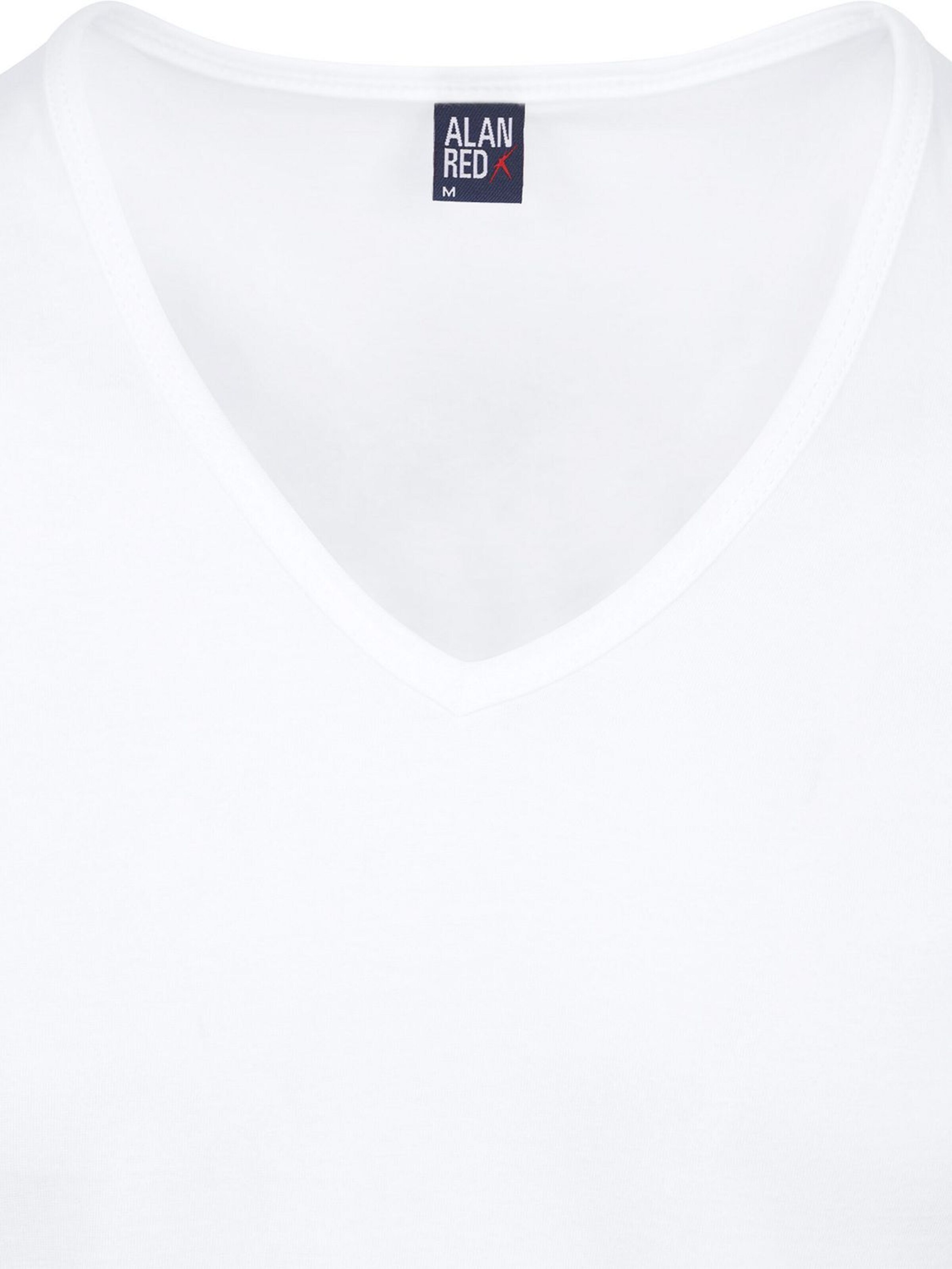 alan red Shirt 'Dean' in White