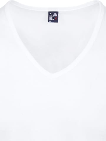 alan red Shirt 'Dean' in White