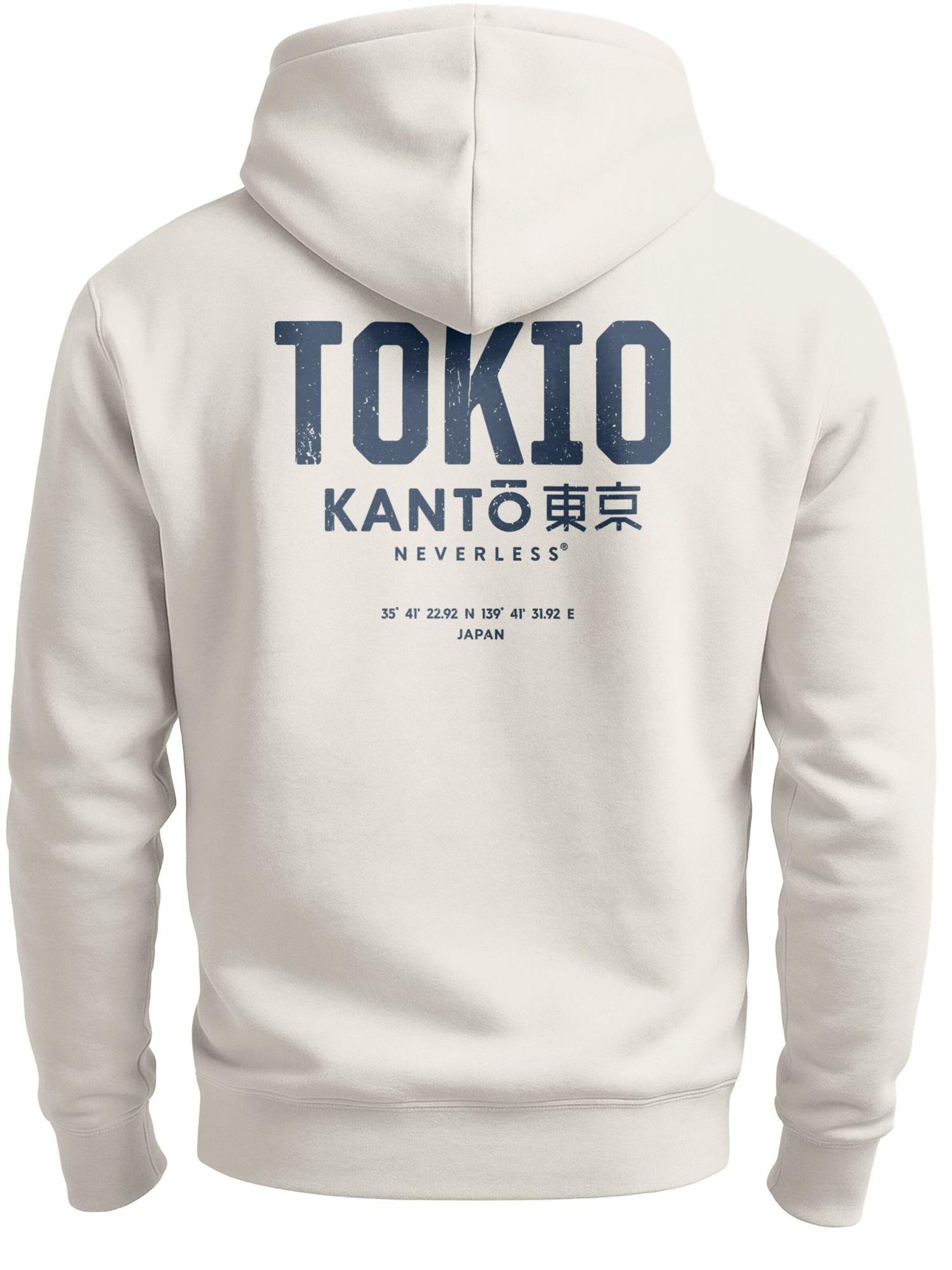 Neverless Sweatshirt 'Tokio'‌‌ in Beige