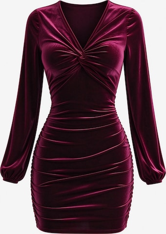 MODIURBAN Dress in Red: front