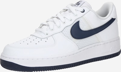 Nike Sportswear Matalavartiset tennarit 'AIR FORCE 1 '07 LV8' värissä laivastonsininen / valkoinen, Tuotenäkymä