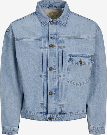 JACK & JONES Tussenjas 'BRENT' in Blauw: voorkant